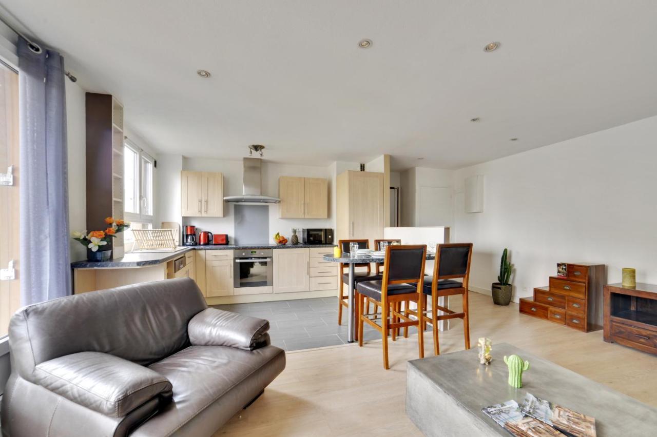 Chic Apart With Parking Apartment Сен Дени Екстериор снимка